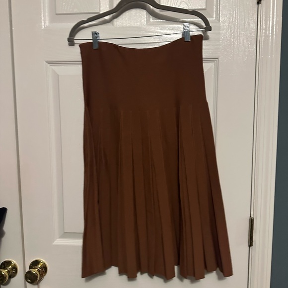 NWT Aleeza Paris Pleated Wonder Skirt - Picture 2 of 4